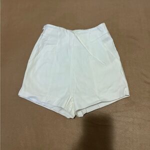 Women's White Shorts